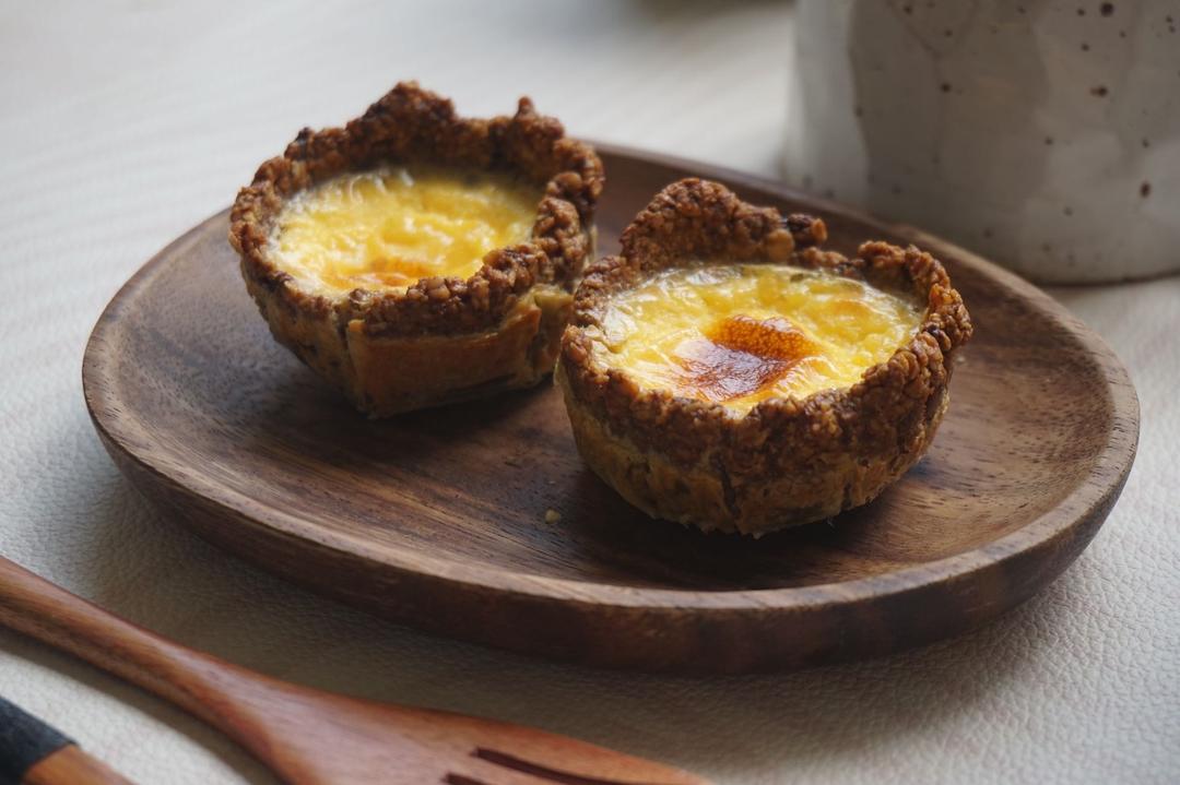 燕麦杯乳酪蛋挞，一口一个的小不点儿