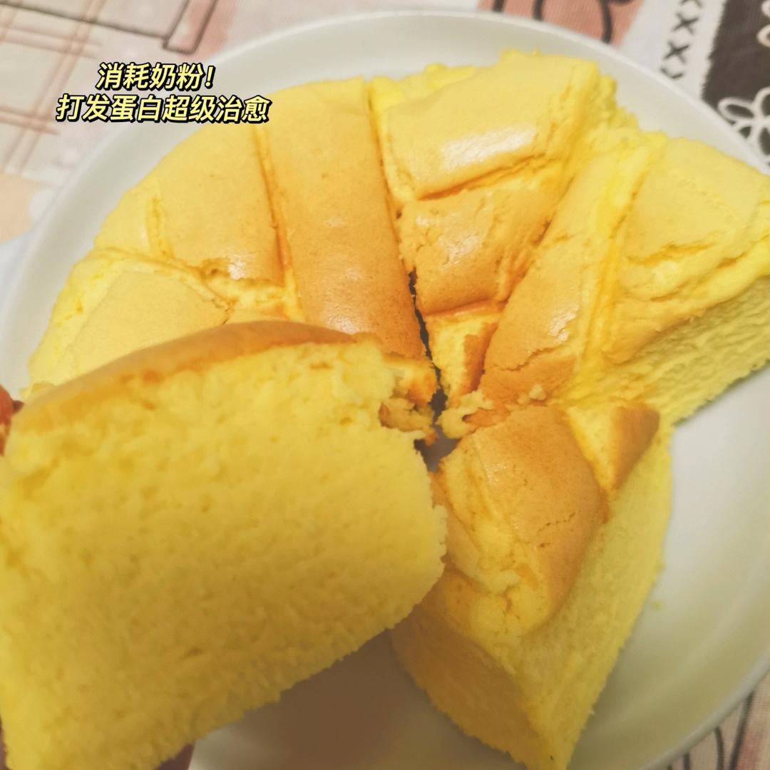 【终极消耗奶粉】超松软奶香戚风纸杯蛋糕