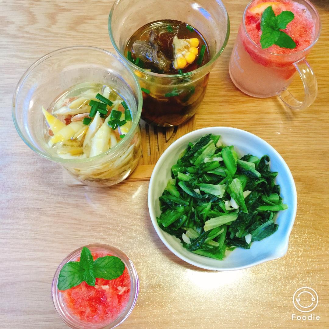 二人の夕食