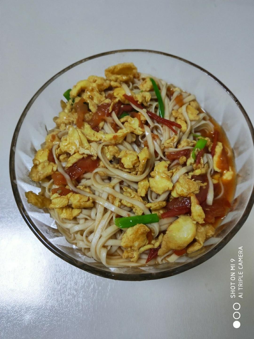 西红柿鸡蛋面