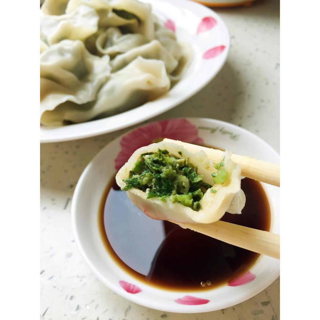 茼蒿水饺