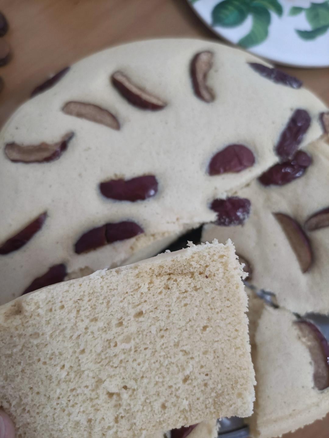 小米蛋糕                       （蒸的不上火）