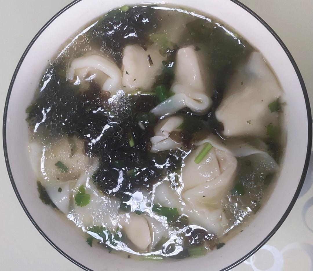 肉不柴的馄饨馅
