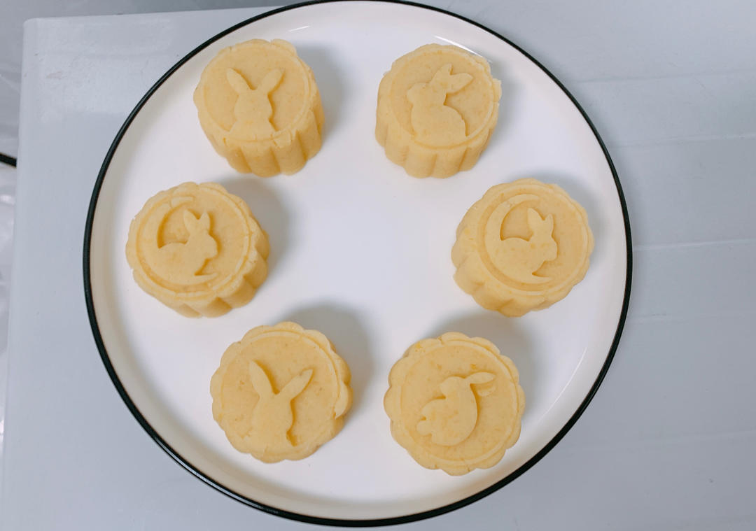 奶香绿豆糕（无豆腥味，超快手不麻烦）