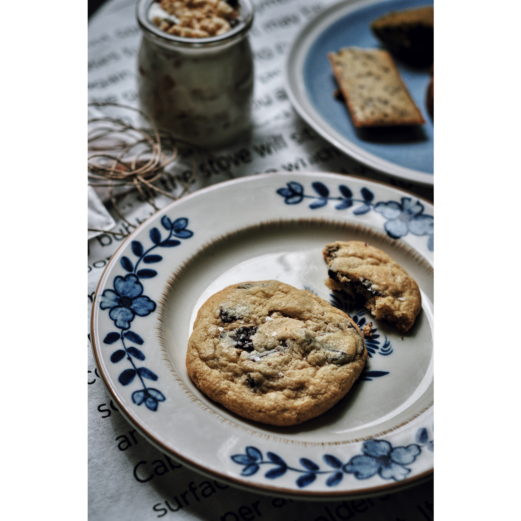 香草海盐巧克力大曲奇