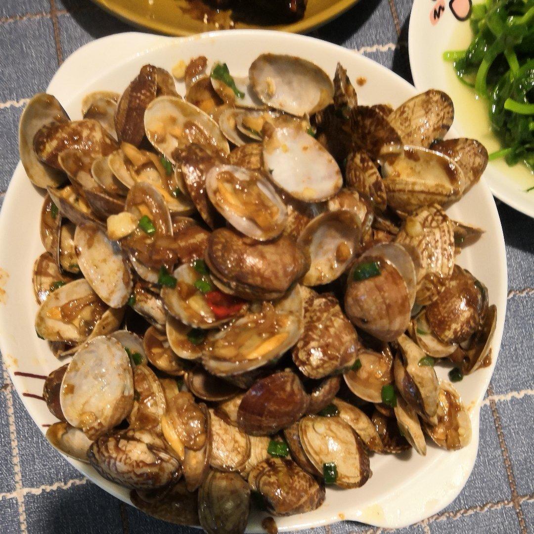 爆炒花甲