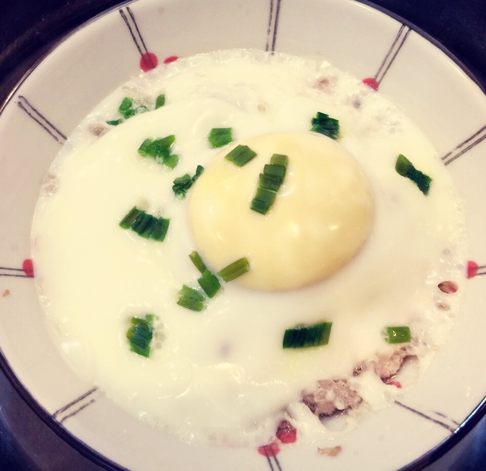 肉饼蒸蛋