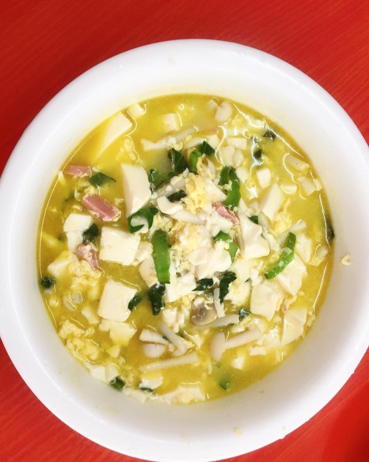 豆腐菌菇汤