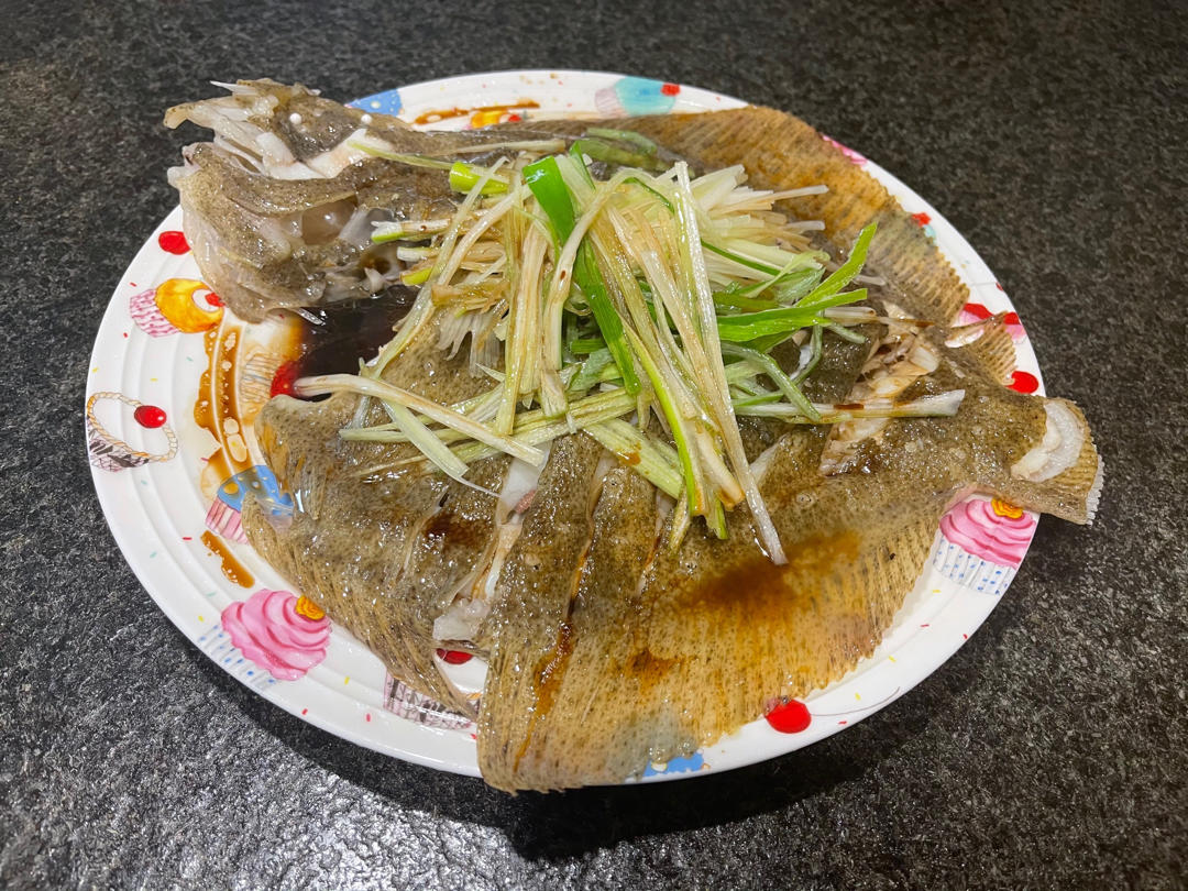 清蒸多宝鱼
