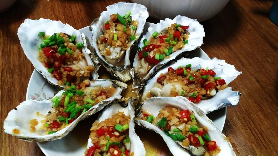 超简单～蒸蒜蓉生蚝