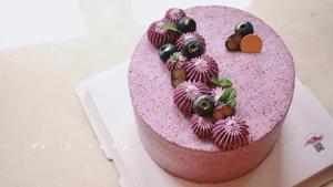 【蓝莓覆盆子蛋糕】私房配方大公开❹的做法 步骤19