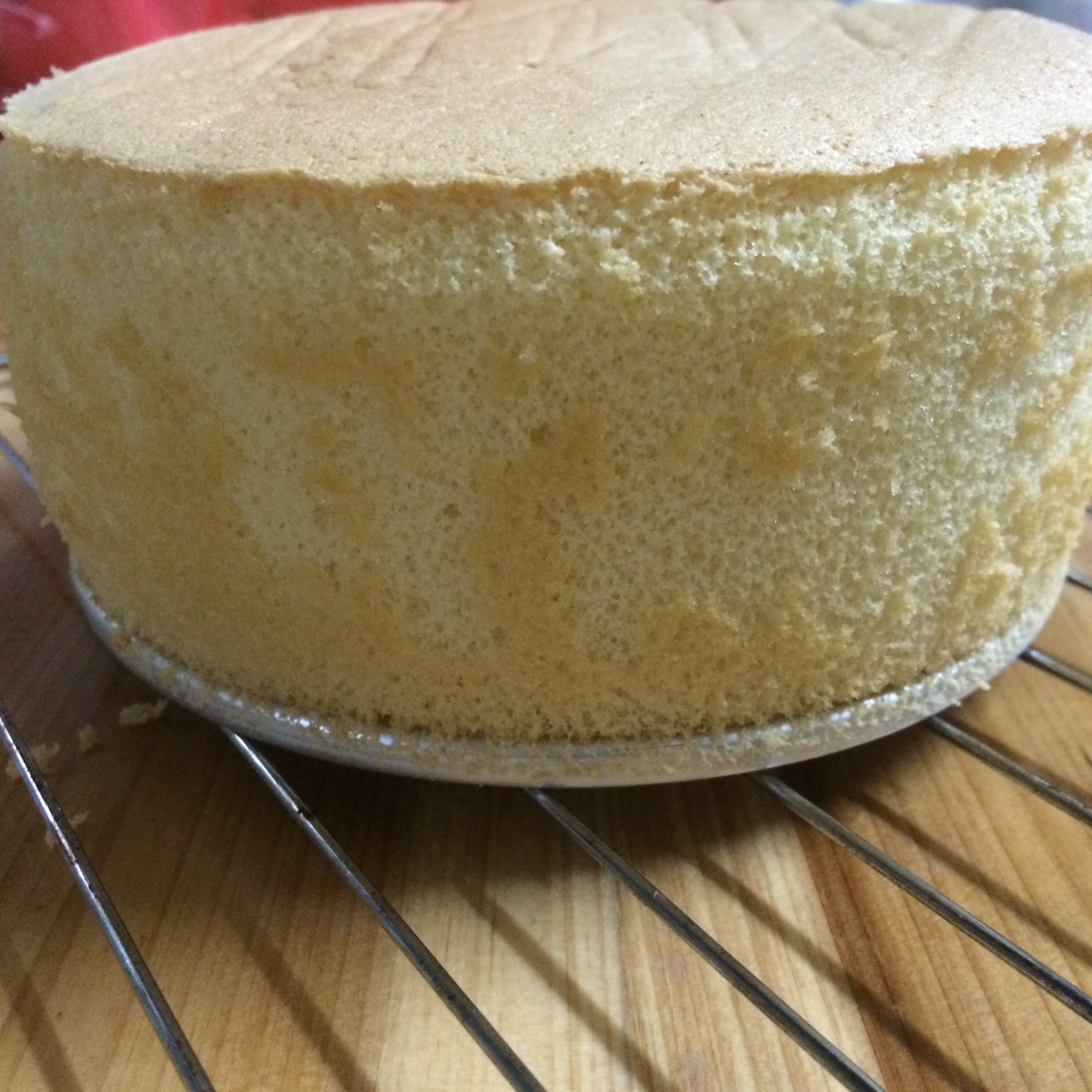 六寸戚风蛋糕（简单极了）