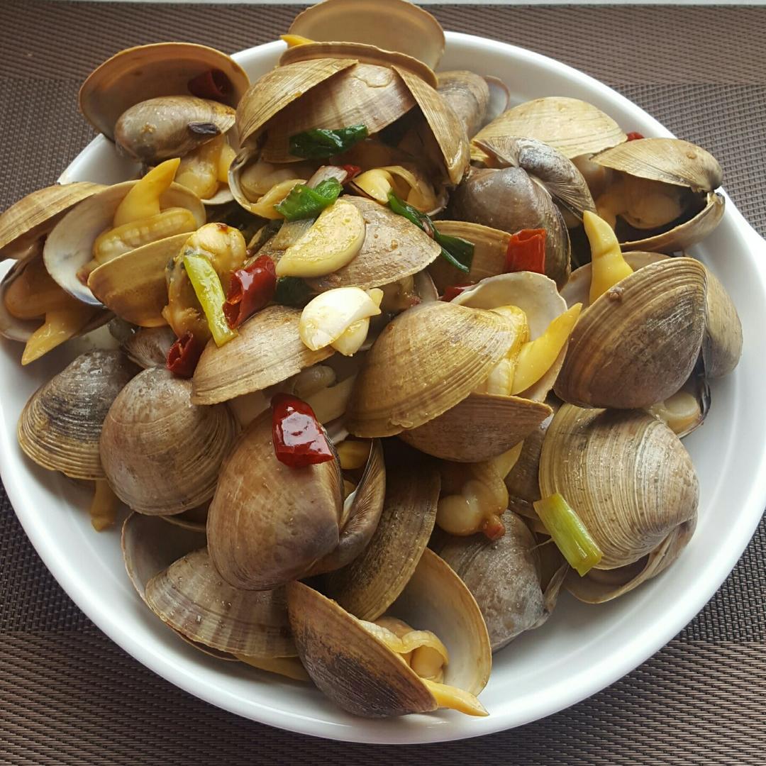 明月心-6840做的爆炒花蚬