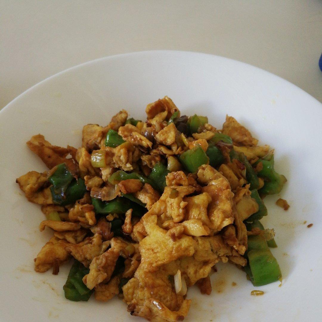 尖椒大酱炒鸡蛋（米饭杀手）