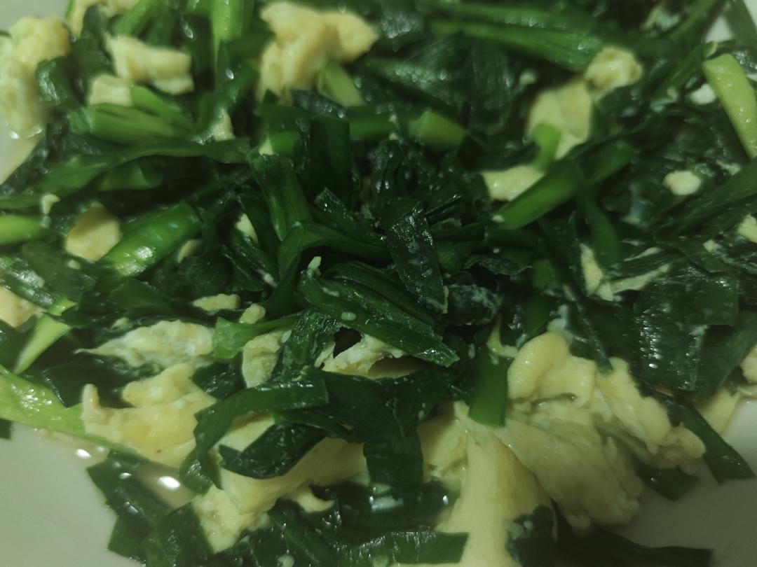韭菜炒鸡蛋——三分钟快手下饭菜 掌握火候的秘诀