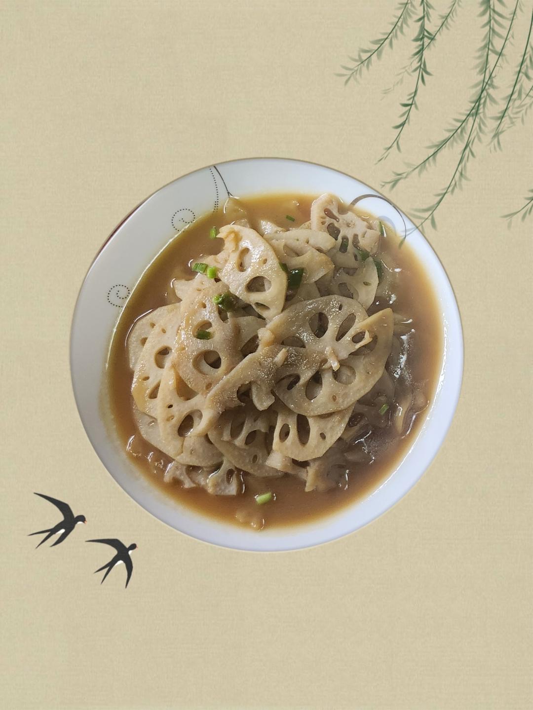 最简单味道惊艳的糖醋藕片