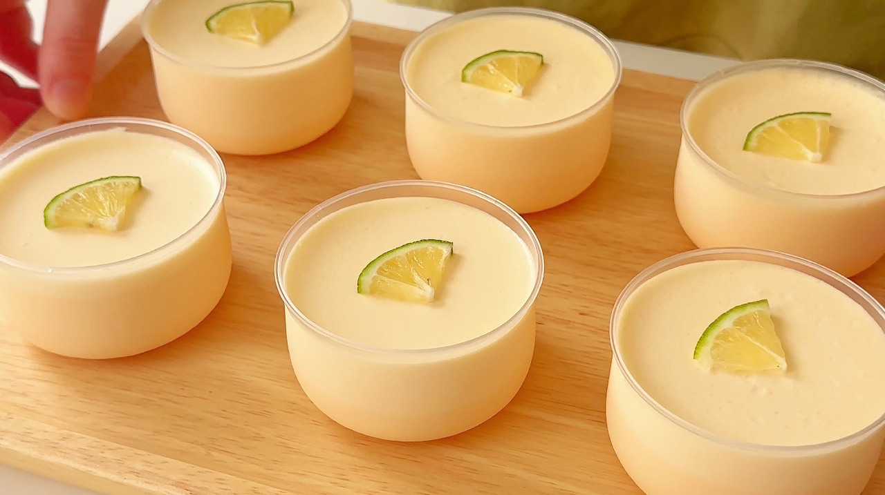 柠檬巴巴露亚🍋超火小甜品复刻