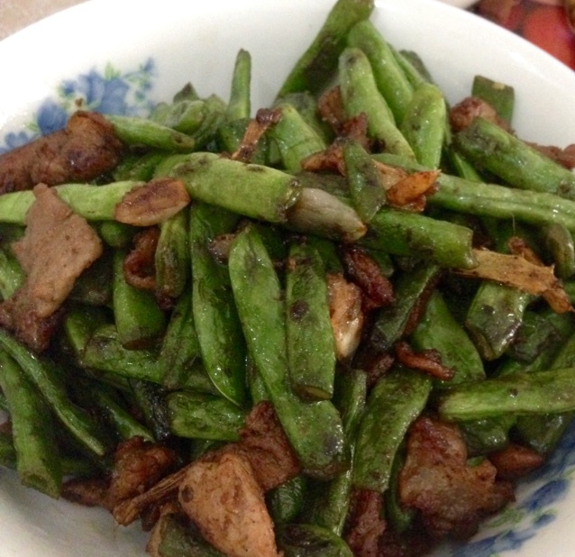 小炒四季豆
