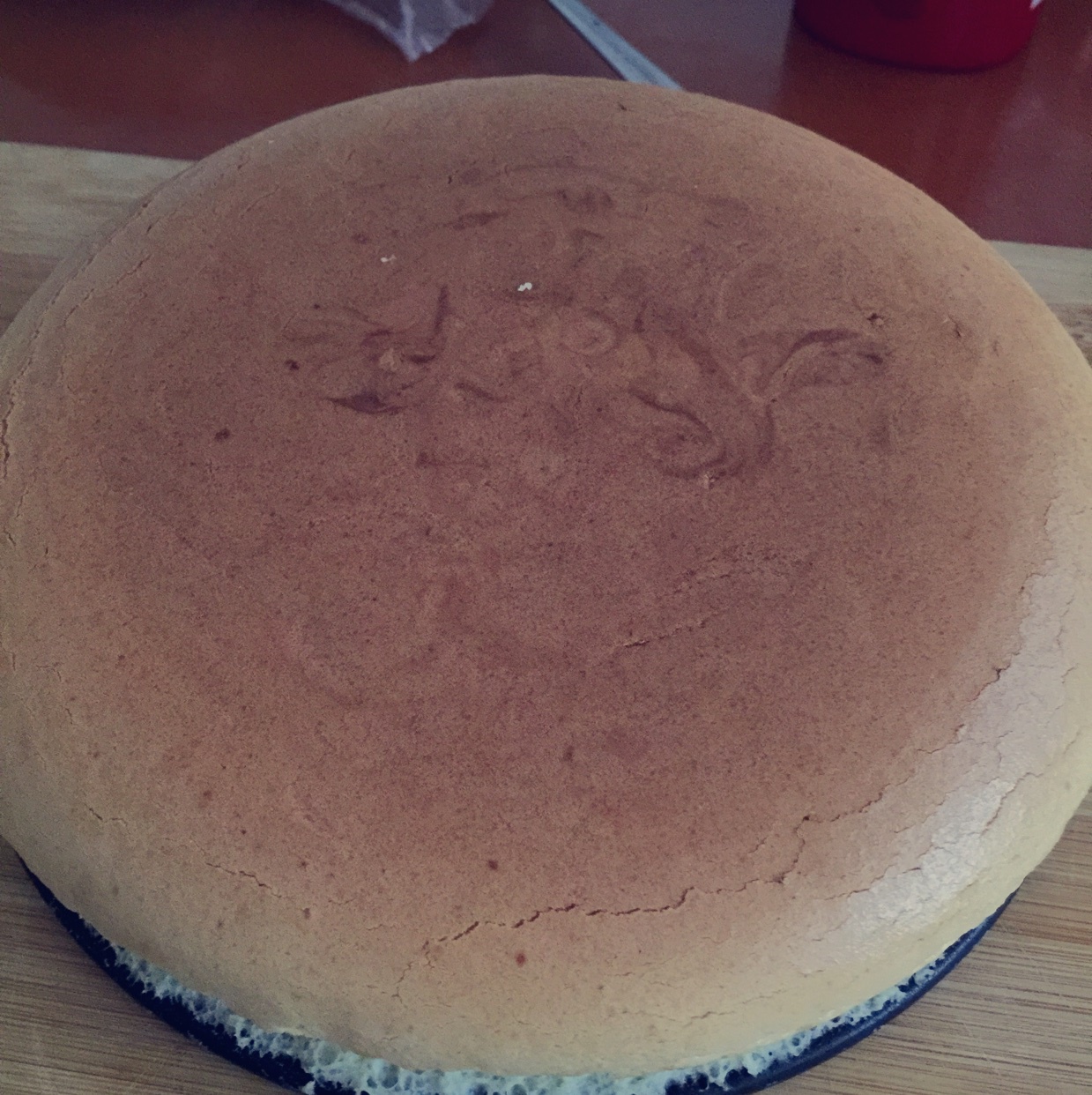 烫面轻乳酪蛋糕