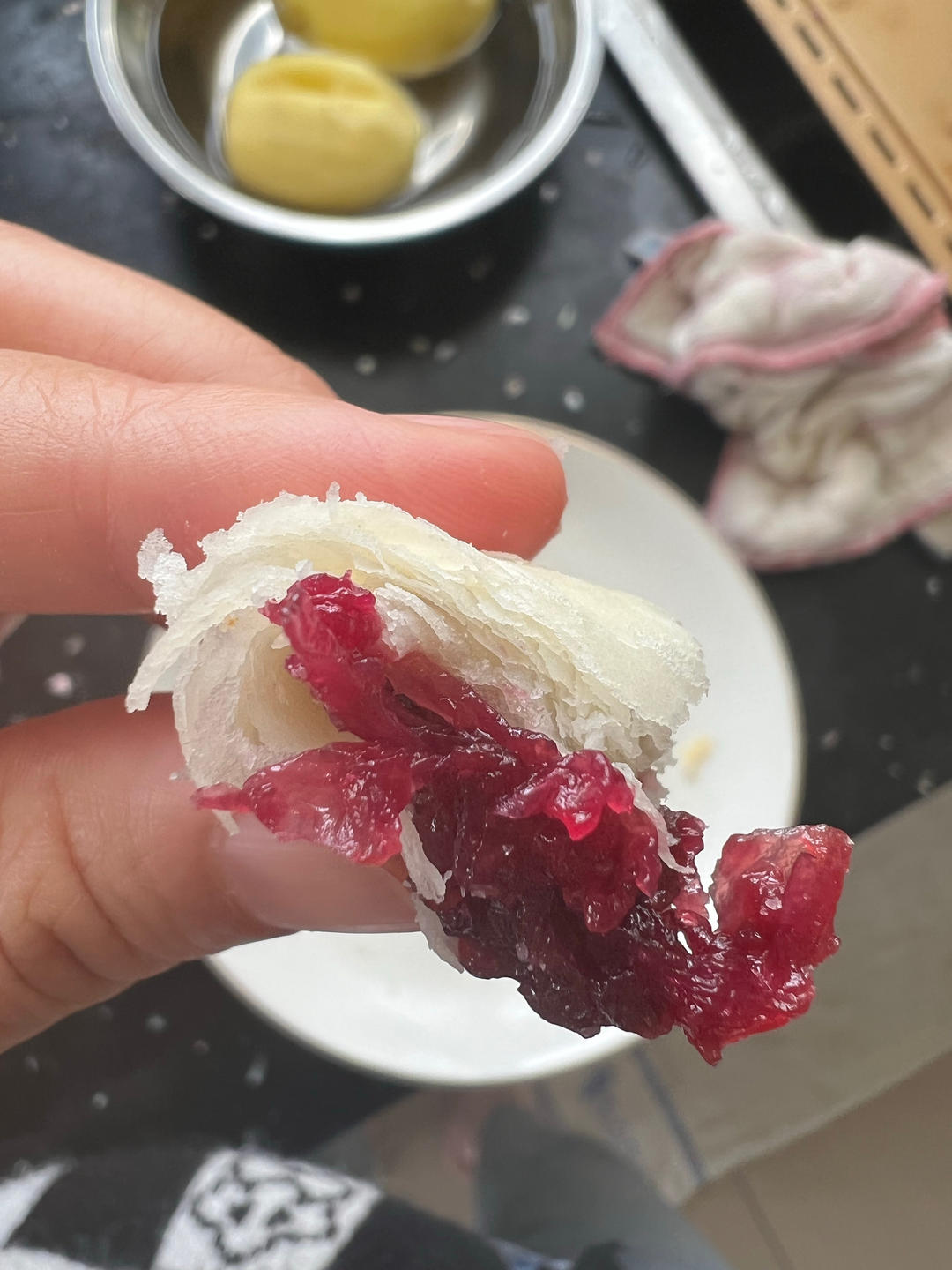 玫瑰鲜花饼