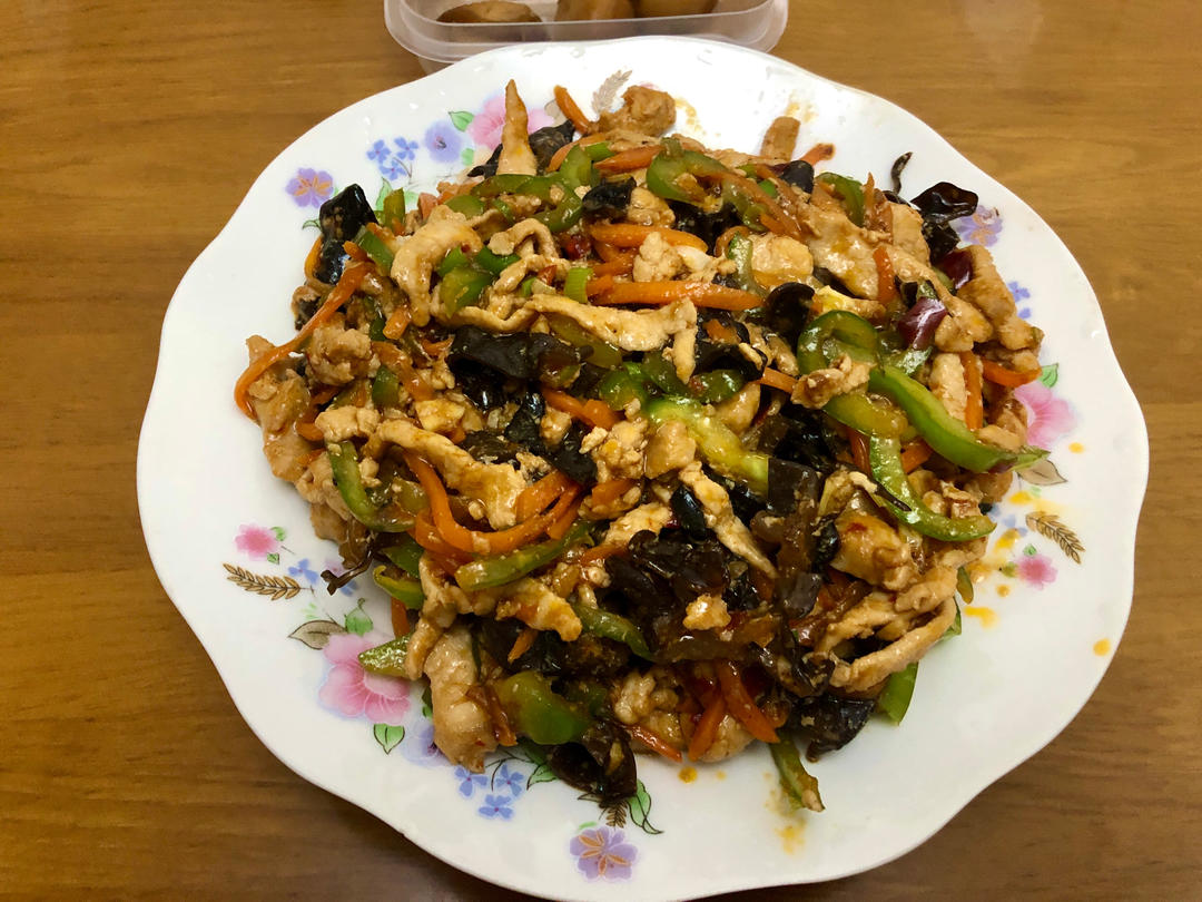 超级下饭鱼香肉丝（不辣版）