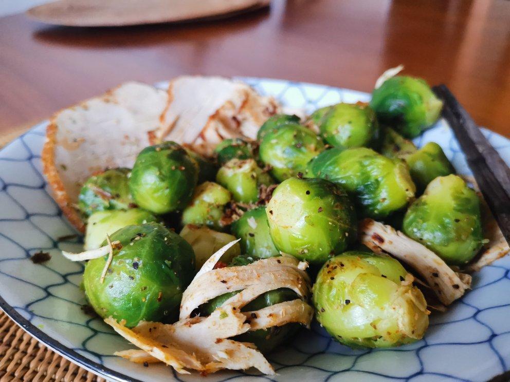 【蒜香孢子甘蓝】Brussel Sprout 抱子甘蓝