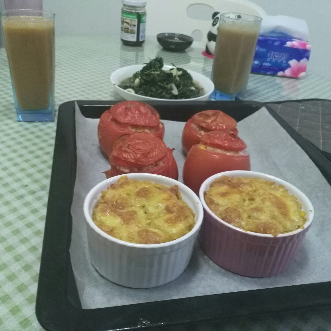 熊爸爸的番茄烤饭ʕ•ᴥ•ʔ