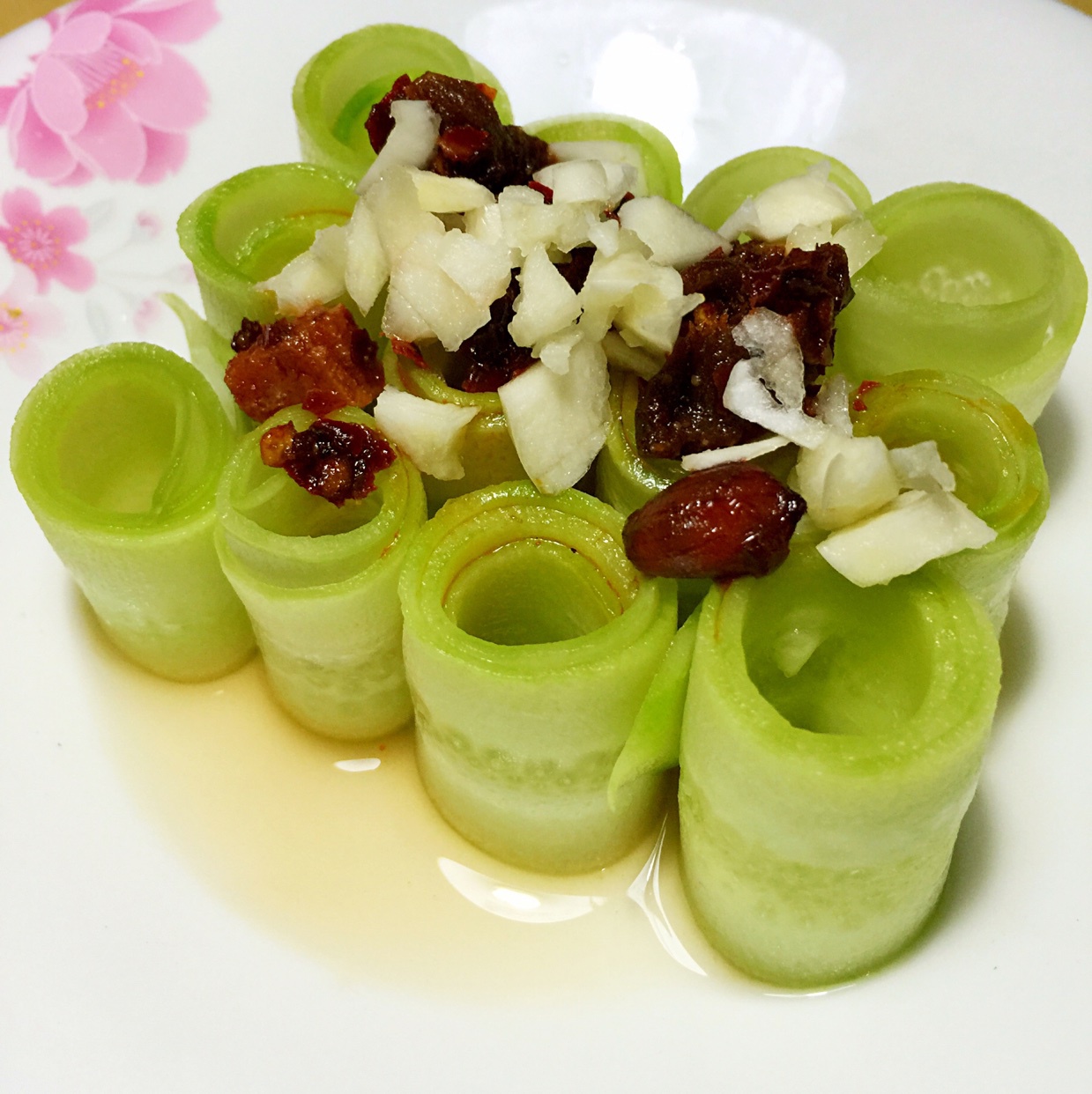 响油黄瓜