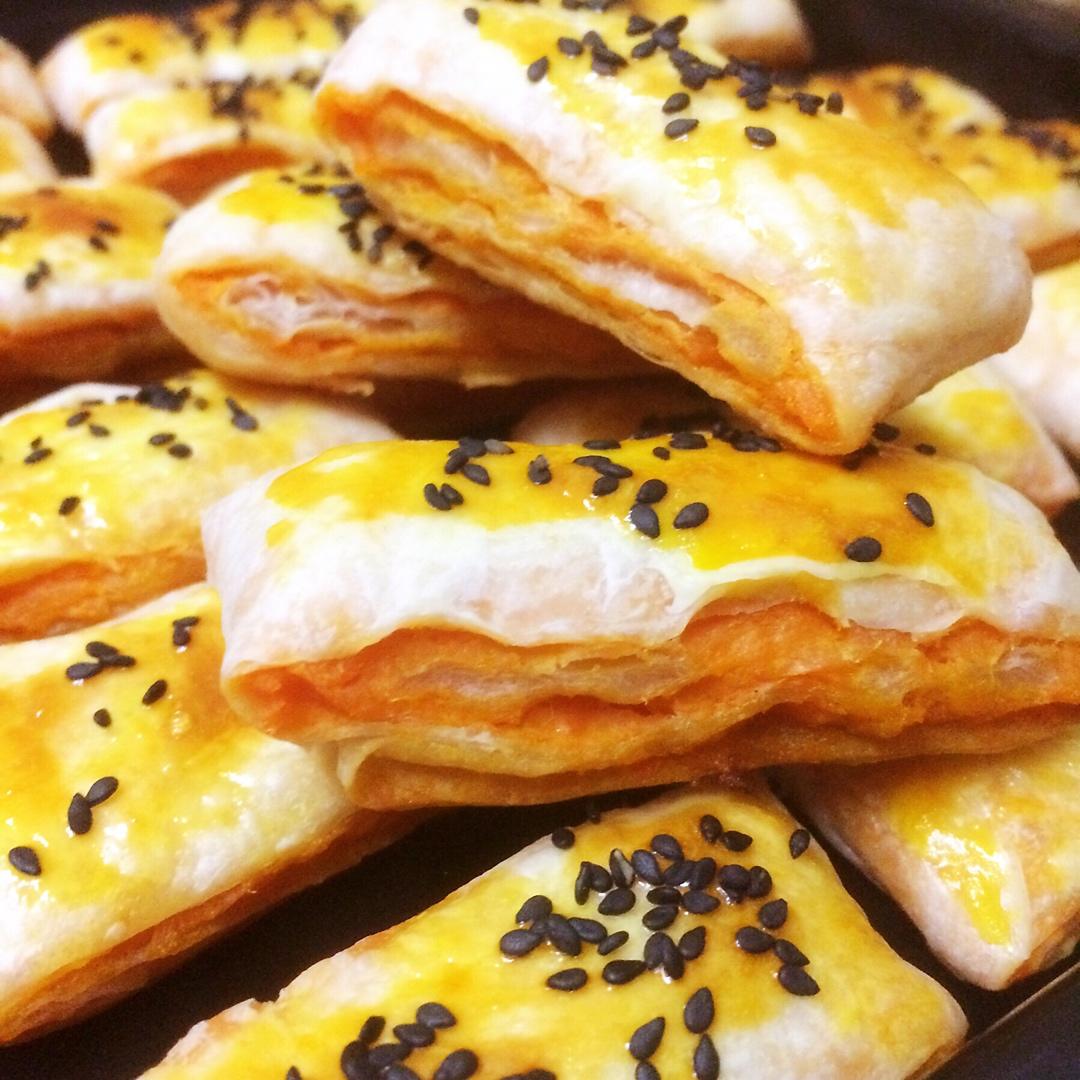快手手抓饼版红薯饼