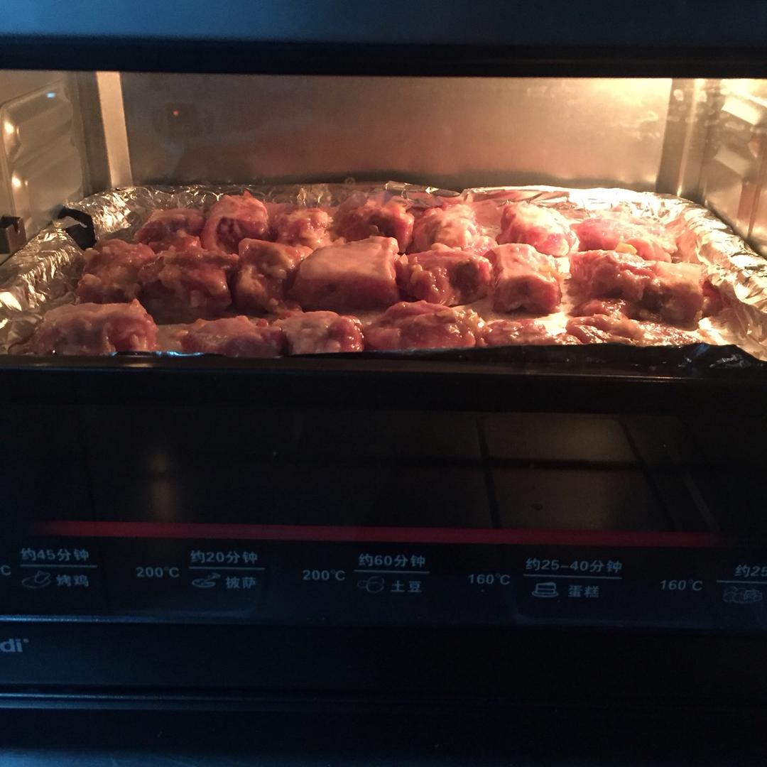 锡纸烤排骨