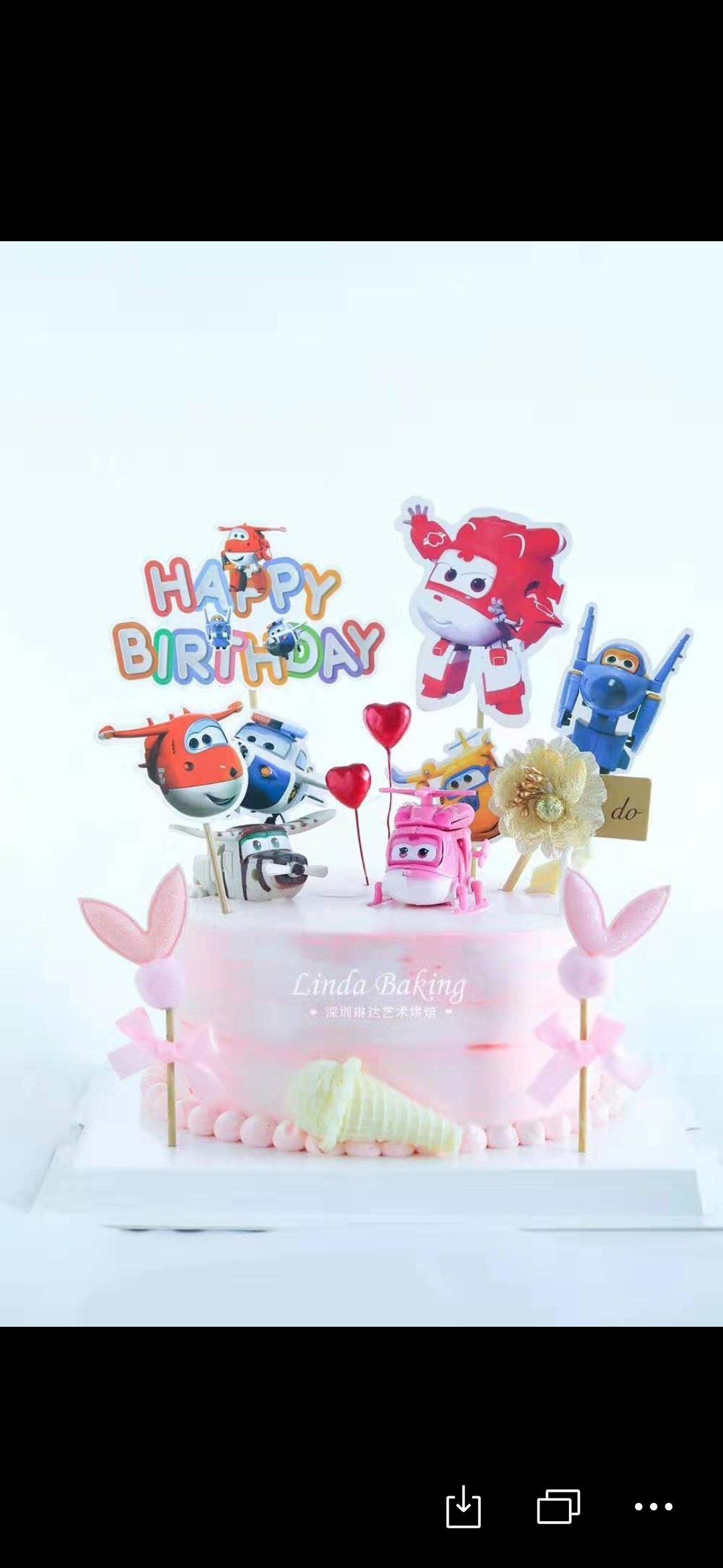 女孩生日蛋糕～线下课教案～含生日蛋糕胚的制作