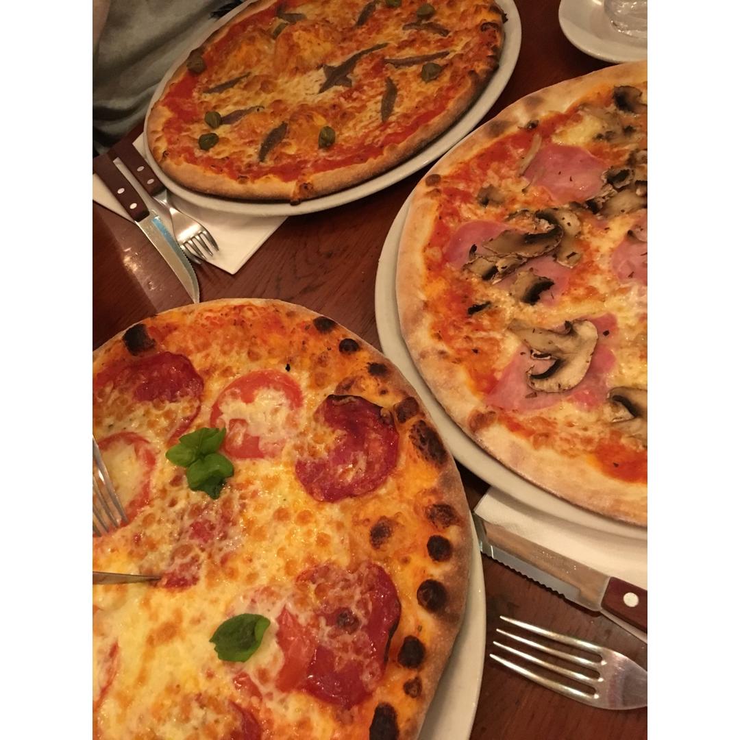 萨拉米薄底披萨 Salami Pizza