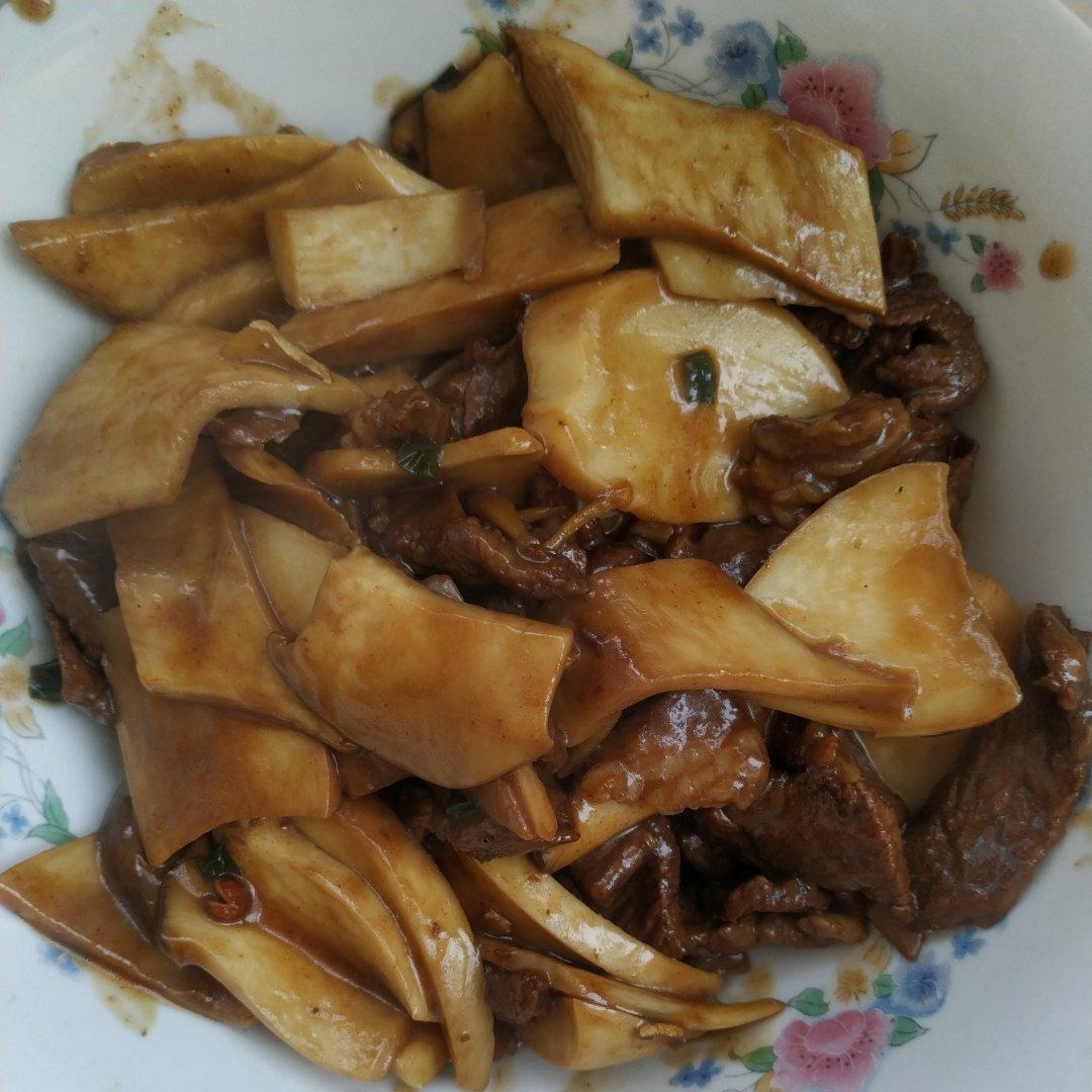 肉炒杏鲍菇
