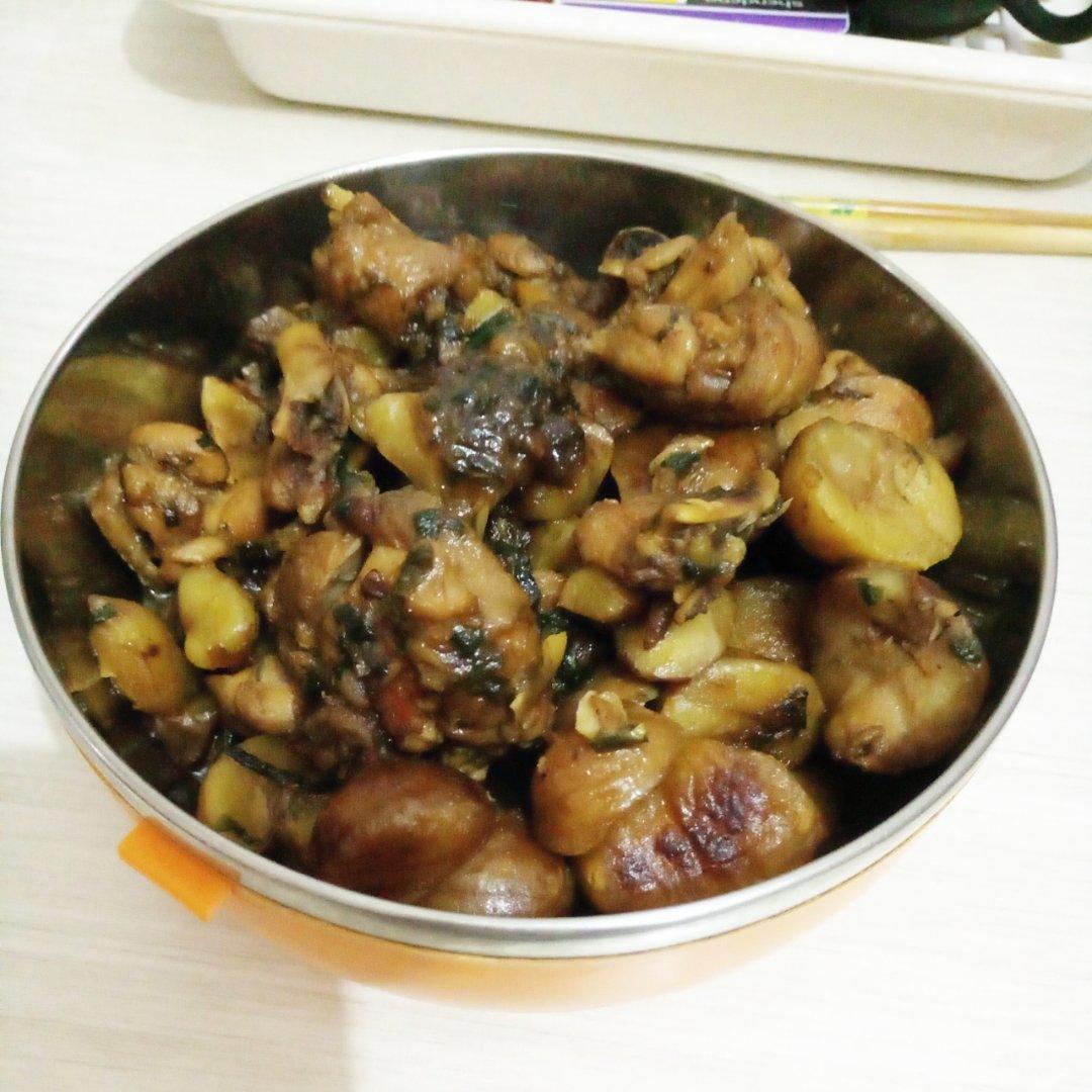 板栗烧鸡
