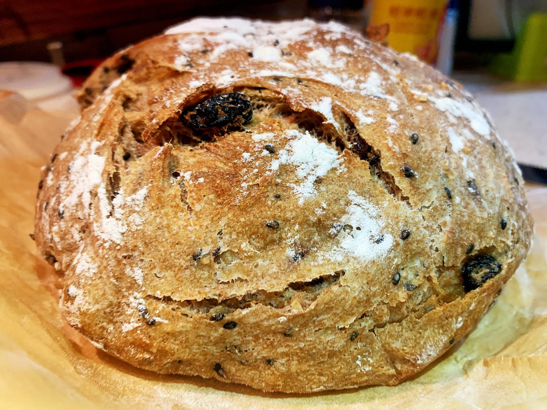 终于找到做欧包的诀窍（无糖无油免揉普通面粉）