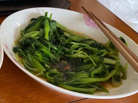鸡毛菜的最佳打开方式：白灼鸡毛菜