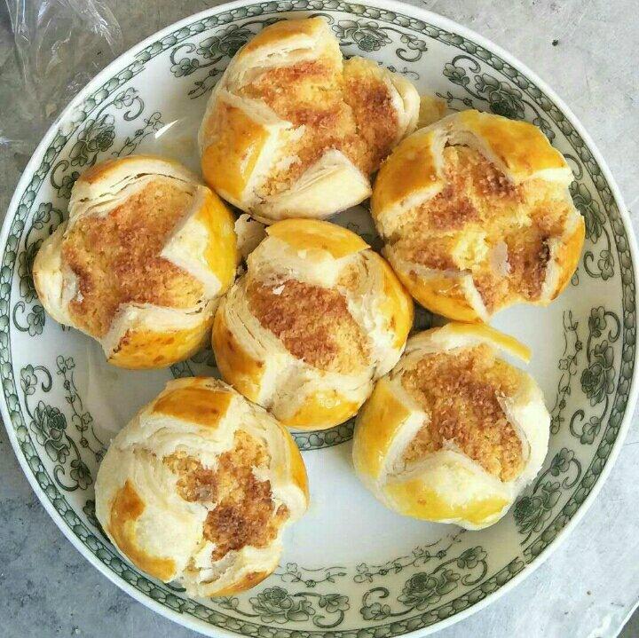 花开富贵之四种口味的椰蓉开口酥