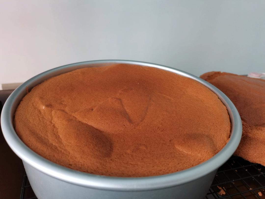 视频菜谱:原味戚风蛋糕8寸戚风蛋糕不裂