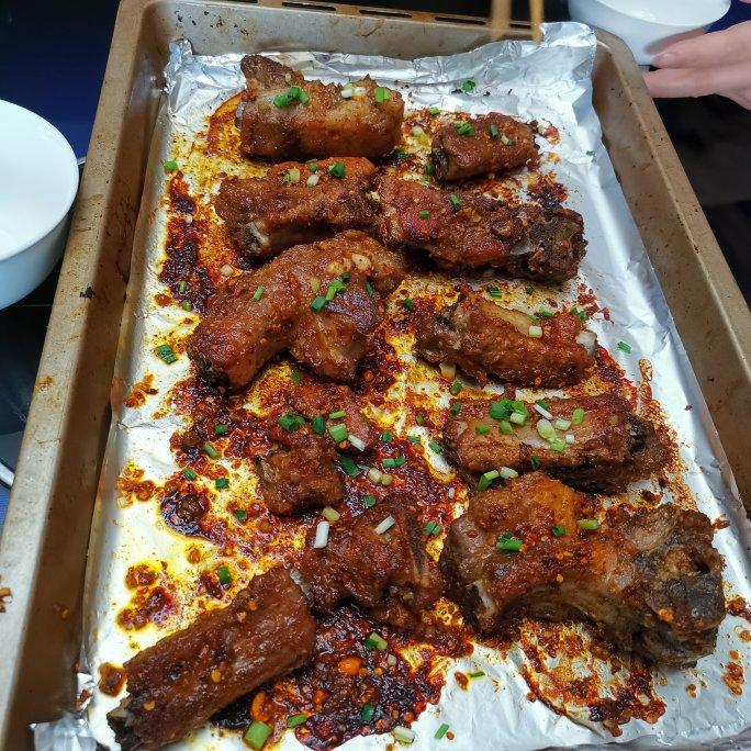 蒜香烤排骨（烤箱版）