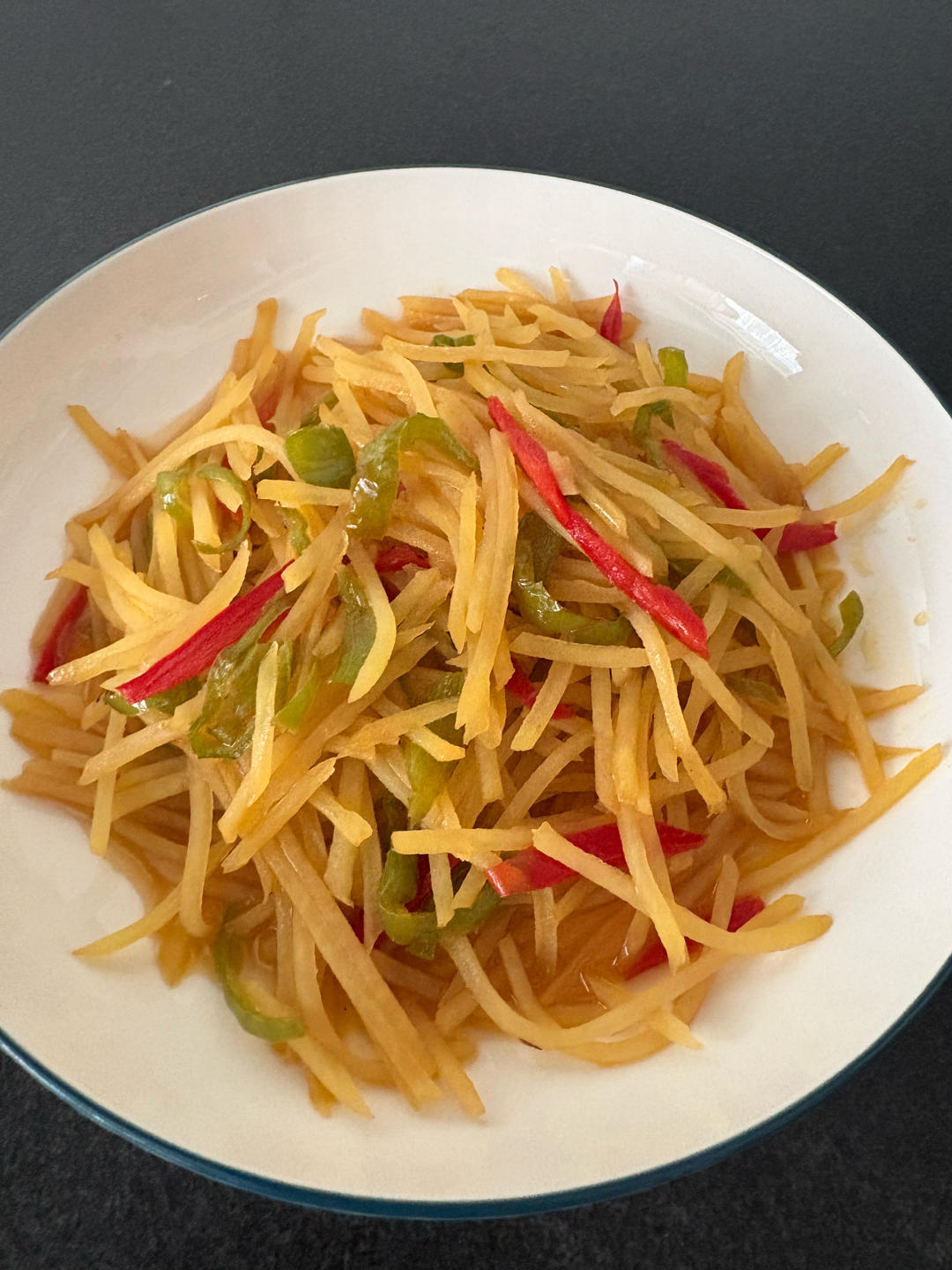酸辣土豆丝的家常做法 超级下饭