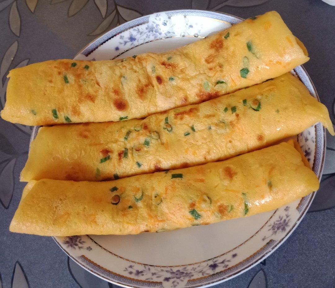 葱花鸡蛋饼