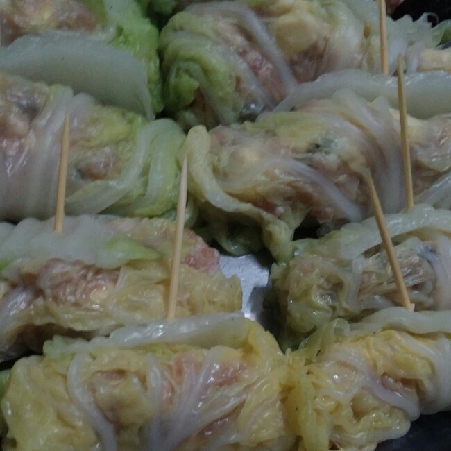 翠玉白菜卷