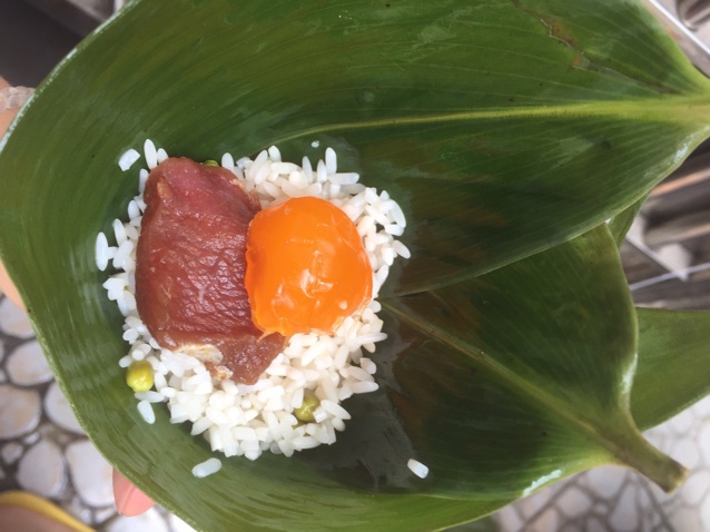 蛋黄肉粽