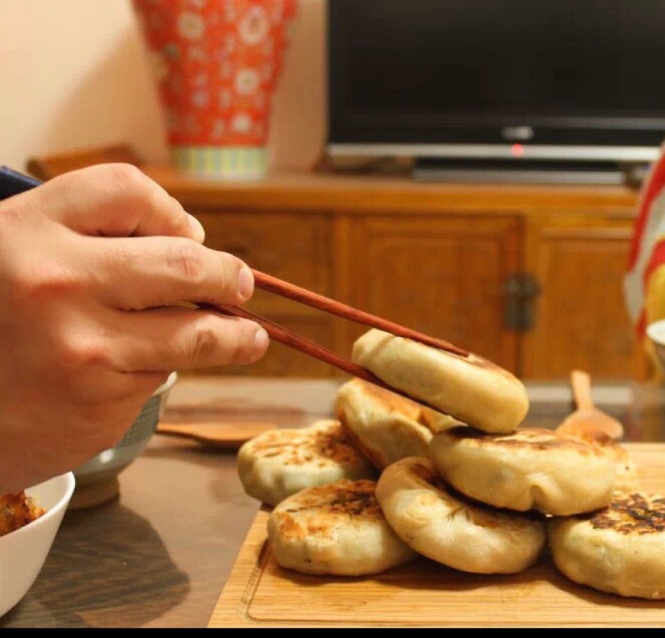 尖椒茄子馅饼