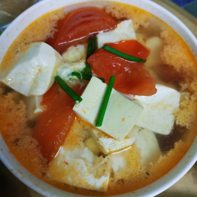 番茄豆腐汤