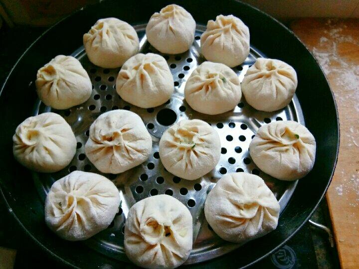 美味的韭菜包子