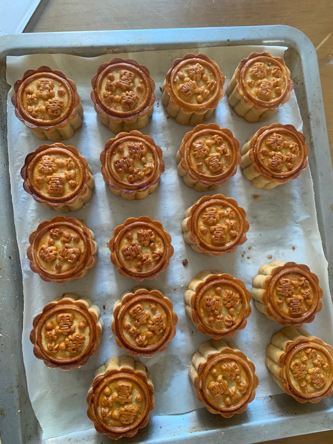 快手版五仁月饼，零失败