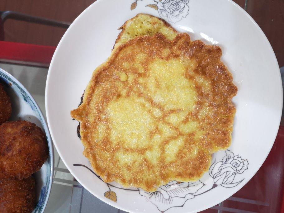 不浪费边角料面粉鸡蛋液面包糠的小甜饼