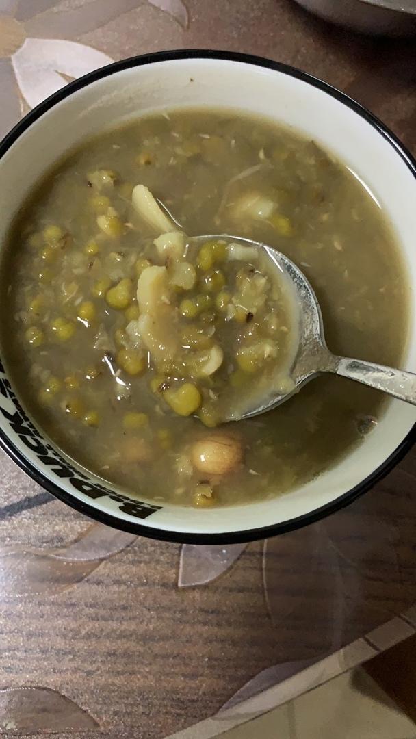 简单易做还容易起沙的绿豆沙