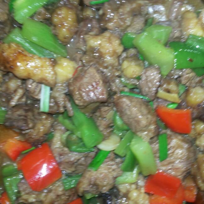 酱爆香菇牛肉